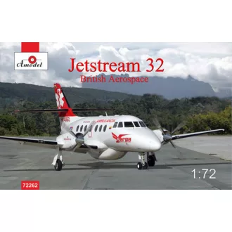 Amodel Jetstream 32 British airliner repülő makett