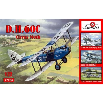 Amodel de Havilland DH.60C Cirrus Moth repülő makett