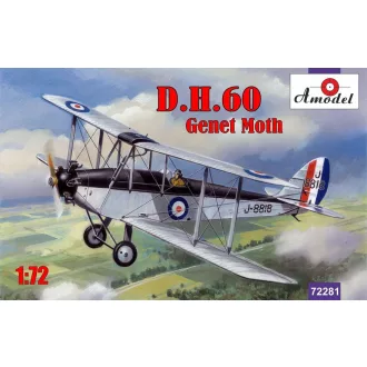 Amodel de Havilland DH.60 Genet Moth repülő makett