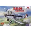 Amodel de Havilland DH.60 Genet Moth repülő makett