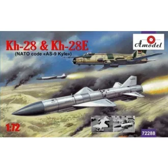   Amodel Kh-28 & Kh-28E rockets repülőgép fegyverzet kiegészítő