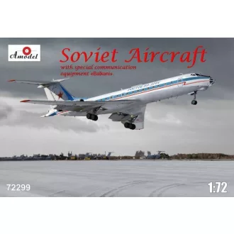   Amodel Tupolev Tu-134AK with eqipment Balkani repülő makett