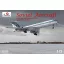 Amodel Tupolev Tu-134AK with eqipment Balkani repülő makett