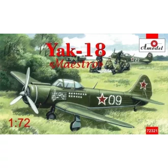   Amodel Yakovlev Yak-18"Maestro"traning aircraft repülő makett