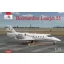 Amodel Bombardier Learjet 55 repülő makett