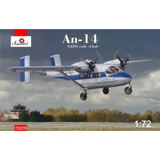   Amodel Antonov An-14 NATO code "Clod" kit 2 repülő makett