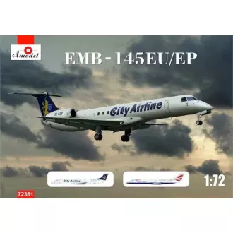 Amodel Embraer EMB-145EU/EP repülő makett