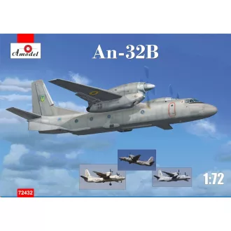 Amodel Antonov An-32B Ukrainian Air Forces repülő makett