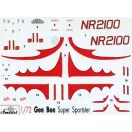 Amodel Gee Bee Super Sportster R1 Aircraft repülő makett