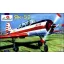 Amodel Yakovlev Yak-52 Soviet two-seat sporting repülő makett