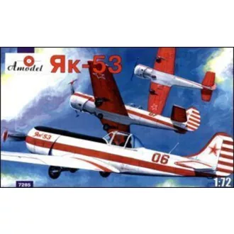   Amodel Yakovlev Yak-53 single-seat sporting ai. repülő makett