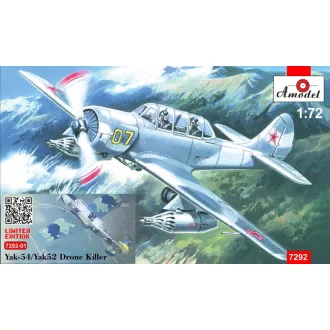 Amodel Yakovlev Yak-54 drone killer repülő makett