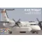 Micro Mir E-9A Widget/ DHC-8-106 Dash 8 Caribbean Coast Guard repülő makett