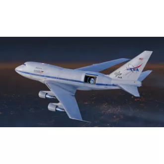 Micro Mir Boeing 747SP SOFIA repülő makett