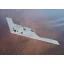 Micro Mir Northrop Grumman B-21 Raider strategic bomber repülő makett