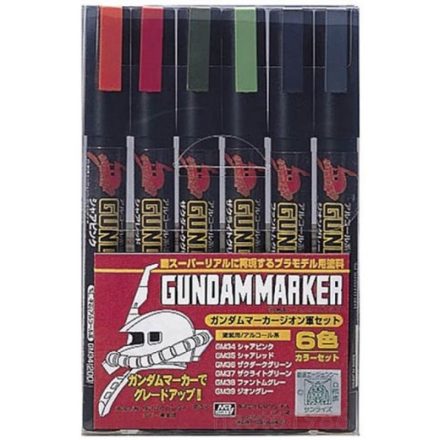 Mr Gundam Marker Zeon Set