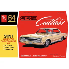 AMT 1964 Olds Cutlass 442 Hardtop car makett