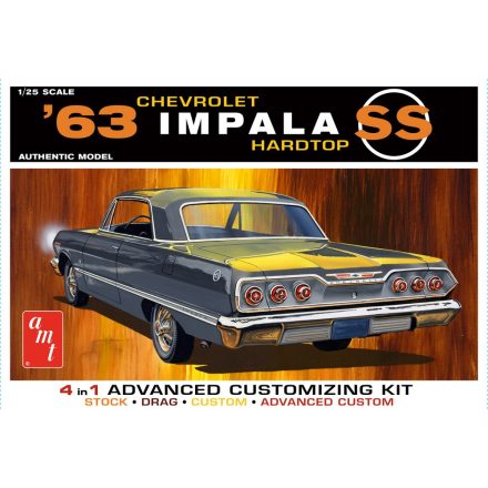 AMT 1963 Chevy Impala SS Hardtop makett