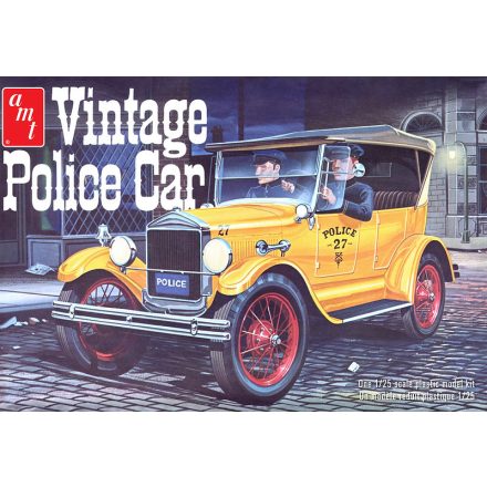 AMT 1927 Ford T Vintage Police Car makett