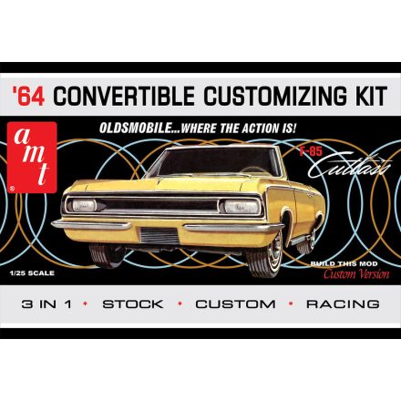 AMT 1964 Olds Cutlass F-85 Convertible car makett