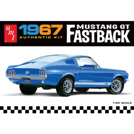 AMT 1967 Ford Mustang GT Fastback makett