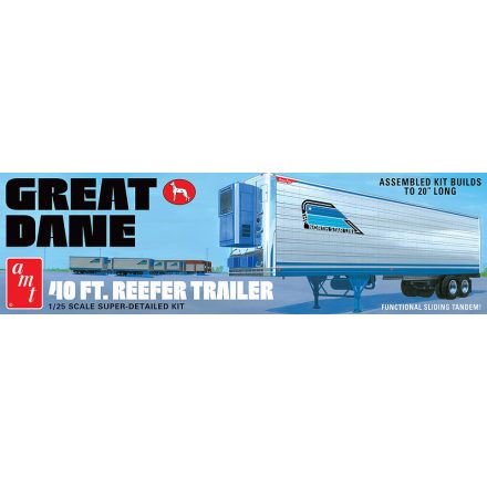 AMT Great Dane 40' Reefer Trailer makett