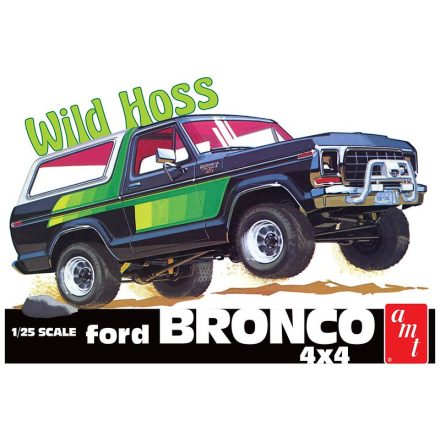AMT 1978 Ford Bronco "Wild Hoss" makett