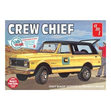 AMT 1972 Chevrolet Cruiser Crew Chief makett