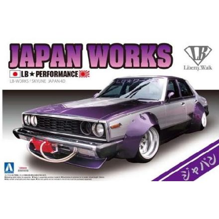 Aoshima Lb Works Japan 4Dr makett