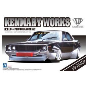 Aoshima LB Works Ken Mary 4Dr makett