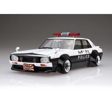 Aoshima Lb Works Ken Mary 4Dr Patrol Car makett