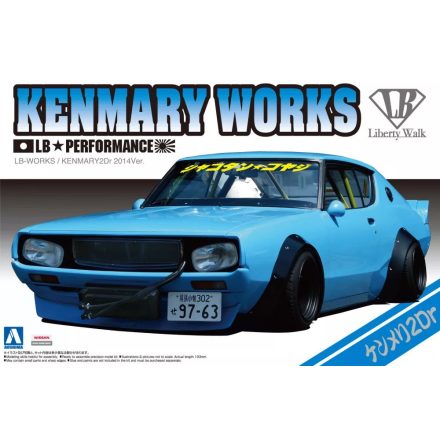 Aoshima Lb Works Kenmary 2Dr 2014 Version makett