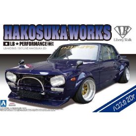 Aoshima Lb Works Hakosuka 2Dr makett