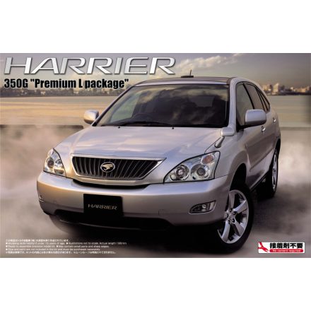 Aoshima Toyota Harrier 350G Premium L Package makett
