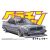 Aoshima  Toyota Chaser HT 2000 SGS makett