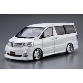   Aoshima Toyota Silk Blaze MNH ANH10 15W Alphard '05 makett