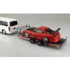 Aoshima Brian James Trailers A4 Transporter makett
