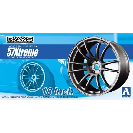 Aoshima GRAM LIGHTS 57 EXTREME 18INCH kerék szett