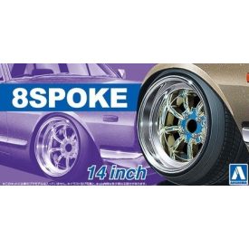 Aoshima 8 SPOKE 14INCH kerék szett