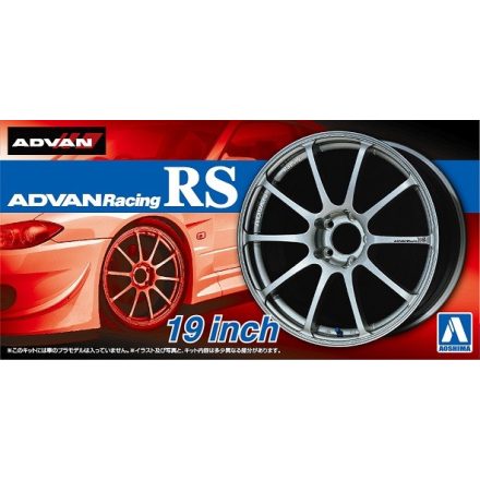 Aoshima ADVAN RACING RS 19INCH kerék szett