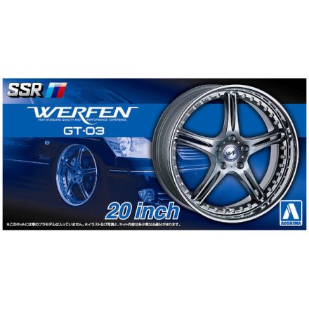 Aoshima SSR Werfen GT-03 20inch kerék szett