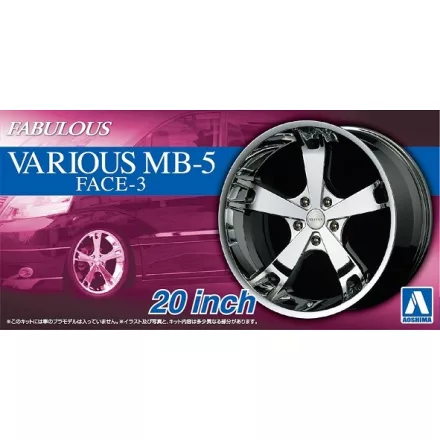 Aoshima FABULOUS VARIOUS MB5 FACE3 20INCH kerék szett