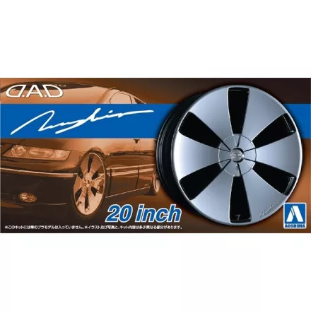 Aoshima GARSON D.A.D ZUENGLEIN 20INCH kerék szett