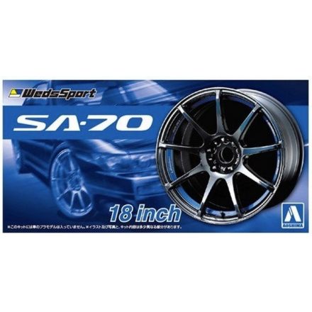Aoshima Weds Sport SA-70 18" kerék szett