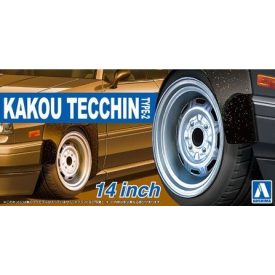 Aoshima KAKOU TECCHIN TYPE2 14INCH kerék szett