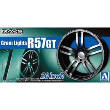 Aoshima GRAM LIGHTS R75GT 20INCH kerék szett