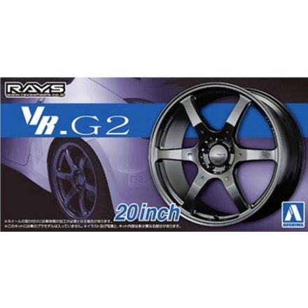 Aoshima RAYS Volk Racing VR.G2 20" kerék szett