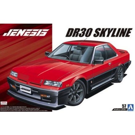 Aoshima Nissan Jenesis Auto DR30 Skyline 1984 makett
