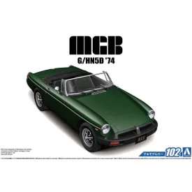 Aoshima BLMC G/HN5D MG-B MK-3 '74 makett