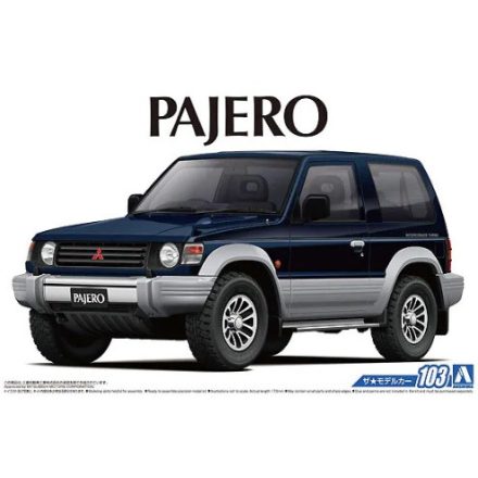 Aoshima Mitsubishi V24WG Pajero makett